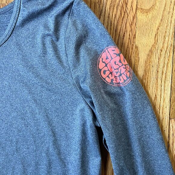 Rio Curl Gray Long Sleeve Shirt - Picture 3 of 7